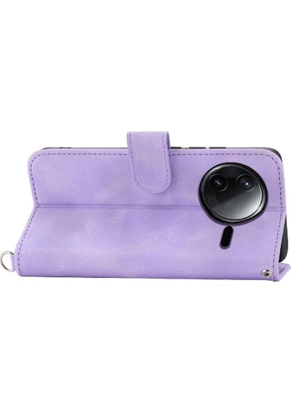 Xiaomi Poco F7 Pro Bileklik Çoklu Kredi Kartı Yuvaları Için Flip Case (Yurt Dışından)