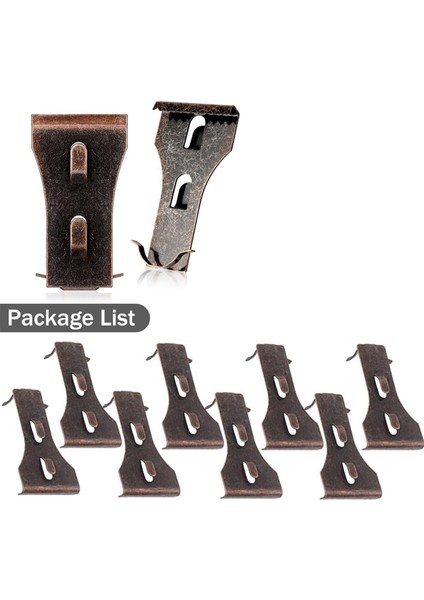 Tuğla Kancalarını Asmak Için 8 Tuğla Klipsi Tuğla Klipsleri (Yurt Dışından) fırsatları