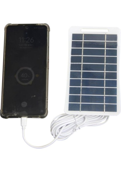 5V 2W Mini Güneş Paneli USB Güneş Şarj Cihazı Mikro Tip Güneş Panelleri (Yurt Dışından)