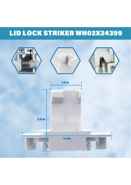 Üst Yıkayıcı Için Yıkayıcı Kapak Kilidi Çerçevesi (Yurt Dışından) fiyatları