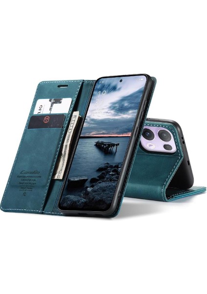 Oppo Reno 13 Pro 5g Flip Folio Kitap Için Flip Case Vintage Pu Deri Kılıf (Yurt Dışından) fırsatları