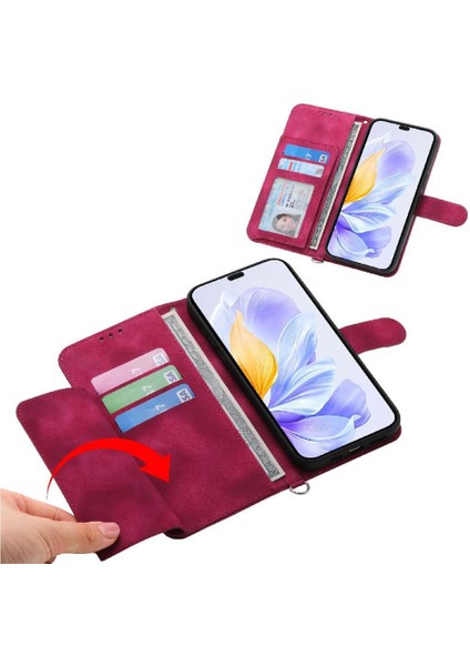 Onur Için Flip Case 400 Darbeye Bileklik Kabartmalı Çoklu Kredi Kartı (Yurt Dışından) indirimleri