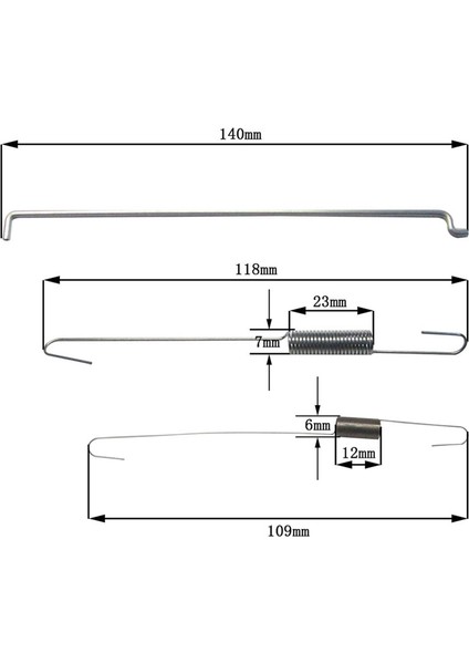 1 Set Gaz Kelebeği Regülatörü Bağlantı Çubuğu Hız Geri Dönüş Yayı (Yurt Dışından) fırsatları