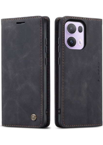 Oppo Reno 13 Pro 5g Flip Folio Kitap Için Flip Case Vintage Pu Deri Kılıf (Yurt Dışından) fiyatları