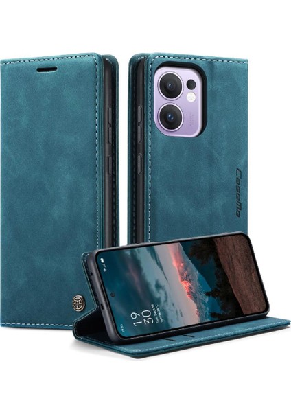 Oppo Reno 13F 4g/5g Için Flip Case Kart Yuvası Kickstand Vintage Pu Flip (Yurt Dışından)