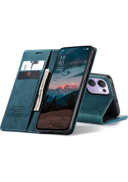 Oppo Reno 13F 4g/5g Için Flip Case Kart Yuvası Kickstand Vintage Pu Flip (Yurt Dışından) fırsatları