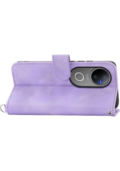 Vivo V50 Çoklu Kredi Kartı Yuvaları Için Flip Case Bileklik Darbeye (Yurt Dışından) fırsatları