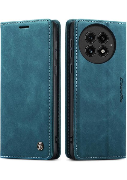 Oneplus 13 Flip Folio Kitap Için Flip Case Vintage Pu Deri Cüzdan Kılıf (Yurt Dışından)