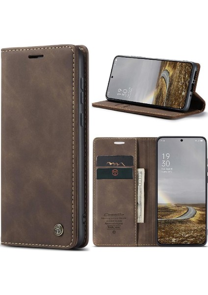 Oneplus 13 Flip Folio Kitap Için Flip Case Vintage Pu Deri Cüzdan Kılıf (Yurt Dışından) indirimleri