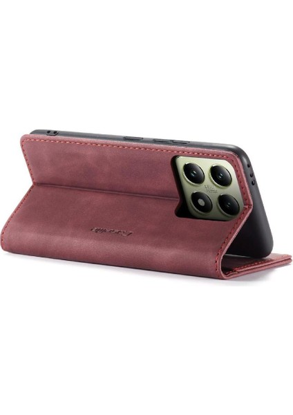 Xiaomi 14T Pro 5g Vintage Pu Deri Cüzdan Kılıf Kart Yuvası Için Flip Case (Yurt Dışından) fiyatları