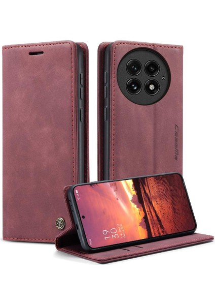 Oneplus 13 Flip Folio Kitap Için Flip Case Vintage Pu Deri Cüzdan Kılıf (Yurt Dışından) fiyatları