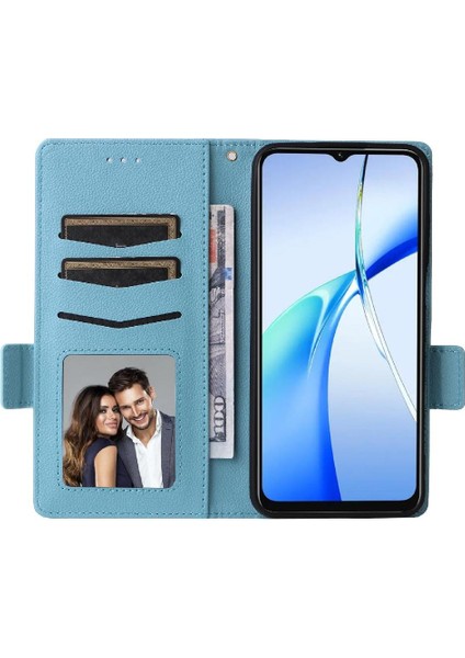 Oukitel C57S Yan Toka Manyetik Kart Yuvaları Tutucu Pu Için Flip Case (Yurt Dışından) fiyatları