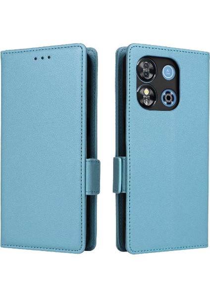 Oukitel C57S Yan Toka Manyetik Kart Yuvaları Tutucu Pu Için Flip Case (Yurt Dışından) modelleri