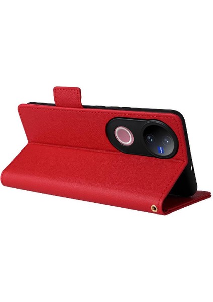 Vıvo V50 Için Flip Case Cüzdan Kart Yuvaları Tutucu Manyetik Pu Deri Yan (Yurt Dışından) fiyatları