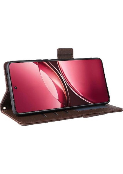 Vıvo V50 Için Flip Case Cüzdan Kart Yuvaları Tutucu Manyetik Pu Deri Yan (Yurt Dışından) modelleri