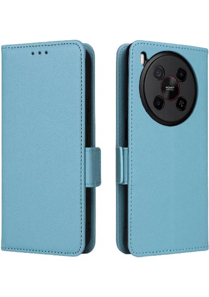 Nubia V70 Max Kart Yuvaları Için Flip Case Tutucu Yan Toka Cüzdan Pu (Yurt Dışından)