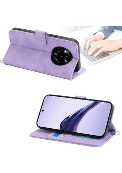 Realme 14 Pro Plus Çoklu Kredi Kartı Yuvaları Için Flip Case Darbeye (Yurt Dışından) modelleri