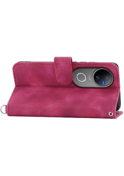 Vivo V50 Çoklu Kredi Kartı Yuvaları Için Flip Case Bileklik Darbeye (Yurt Dışından) indirimleri