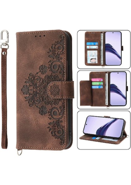 Realme 14 Pro Plus Çoklu Kredi Kartı Yuvaları Için Flip Case Darbeye (Yurt Dışından)