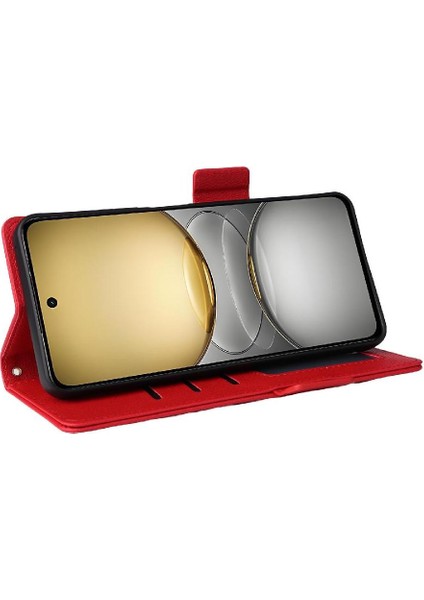 Realme C75 4g Pu Deri Yan Toka Kart Yuvaları Tutucu Için Flip Case (Yurt Dışından) fiyatları