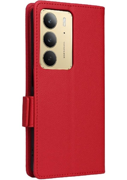 Realme C75 4g Pu Deri Yan Toka Kart Yuvaları Tutucu Için Flip Case (Yurt Dışından) fırsatları