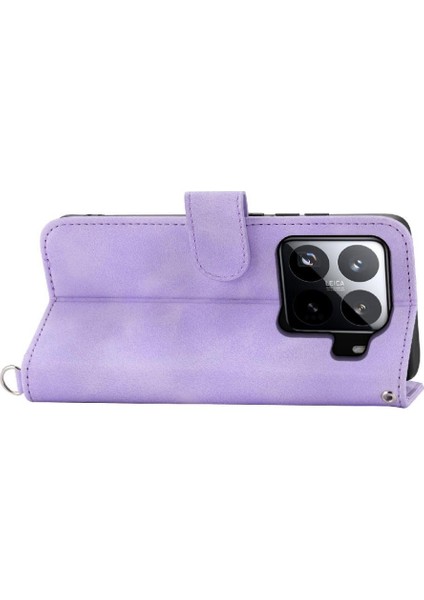 Xiaomi 15 Kabartmalı Bileklik Darbeye Dayanıklı Çoklu Kredi Kartı Için Flip Case (Yurt Dışından) modelleri