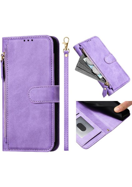 Oukitel C37 Premium Fermuarlı Deri Çapraz Askılı Uzun Askılı Cüzdan Kılıf Kapaklı Kartlıklı (Yurt Dışından) fırsatları