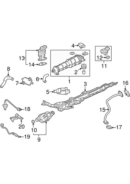 598-401 Boru Egr Borusu 2006 1.8 18717RNAA00 (Yurt Dışından) indirimleri