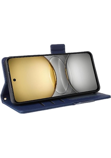 Realme Için Flip Case 5g Manyetik Cüzdan Pu Deri Yan Toka Kartı (Yurt Dışından) modelleri