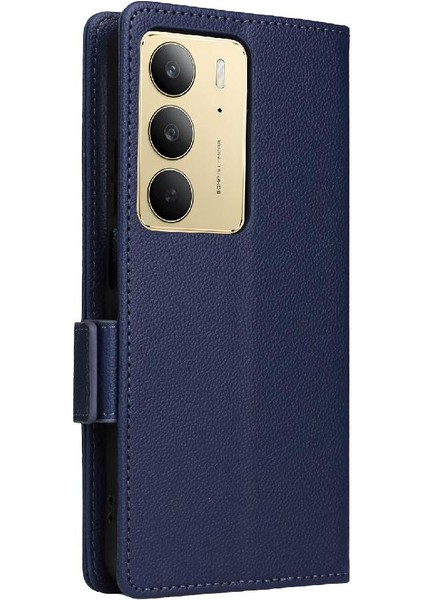 Realme Için Flip Case 5g Manyetik Cüzdan Pu Deri Yan Toka Kartı (Yurt Dışından) indirimleri