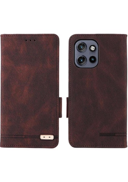 Motorola Thinkphone 25 Kapak Manyetik Cüzdan Kart Tutucu Için Flip Case (Yurt Dışından)