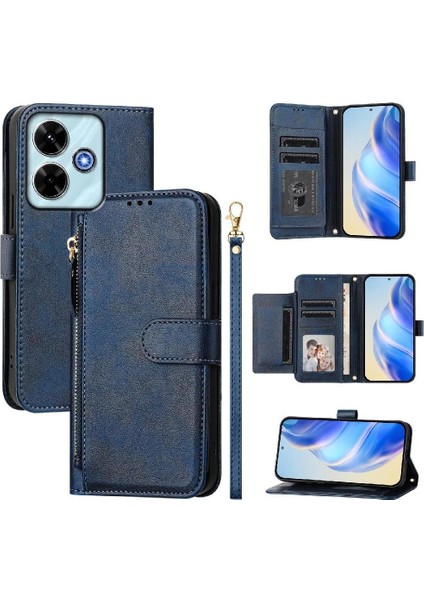 Xiaomi Redmi Note 13 5g Premium Fermuarlı Deri Çapraz Askılı Uzun Askılı Cüzdan Kılıf Kapaklı Kartlıklı (Yurt Dışından) indirimleri