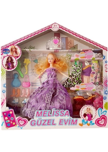 Bebek Yedek Elbiseli ve Aksesuarlı - 1115-21 (Lisinya)