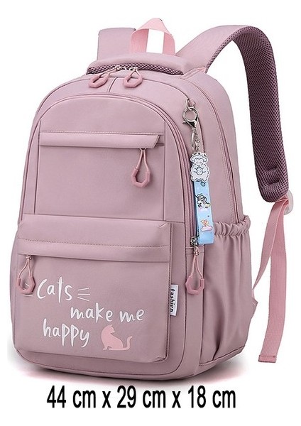 Kız Okul Çantası Sırt Çantası Genç Kadınlar Için Çocuk Kız Pembe Okul Çantası Ilköğretim Yüksek Bagpack Sınıf Gençler Çocuk Çocuklar (Yurt Dışından)