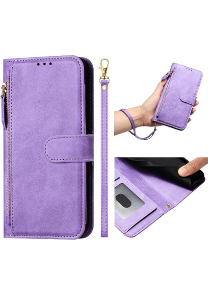Ulefone Not 21 Için Flip Case Pu Deri Manyetik Kart Tutucu Fermuar (Yurt Dışından) fiyatları