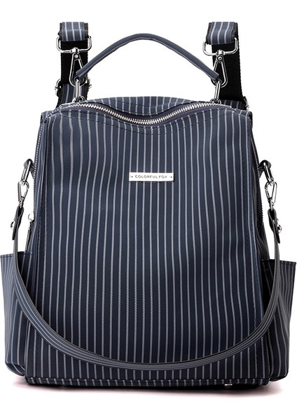 Renkli Tilki Moda Niş Sırt Çantası Tek Omuz Çantası Çapraz Askılı Çok Yönlü Çok Işlevli Sırt Çantası (Yurt Dışından)