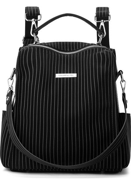 Renkli Tilki Moda Niş Sırt Çantası Tek Omuz Çantası Çapraz Askılı Çok Yönlü Çok Işlevli Sırt Çantası (Yurt Dışından)