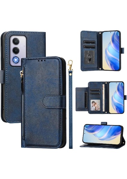 Oppo A80 Fermuar Kart Tutucu Pu Deri Manyetik Için Flip Case (Yurt Dışından) indirimleri