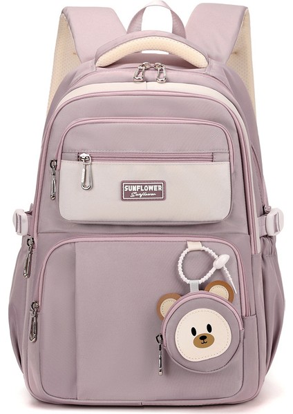 Kız Ortaokul ve Ilkokul Öğrencileri Için Büyük Kapasiteli Yüksek Kaliteli Sırt Çantası (Yurt Dışından)