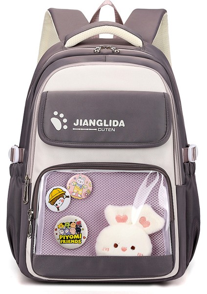 Yüksek Değerli Ortaokul Kız Okul Çantası Büyük Kapasiteli Sevimli Öğrenci Sırt Çantası (Yurt Dışından)