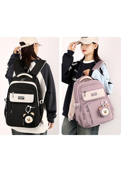 Kız Ortaokul ve Ilkokul Öğrencileri Için Büyük Kapasiteli Yüksek Kaliteli Sırt Çantası (Yurt Dışından) indirimleri