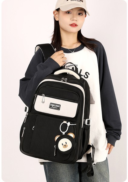 Kız Ortaokul ve Ilkokul Öğrencileri Için Büyük Kapasiteli Yüksek Kaliteli Sırt Çantası (Yurt Dışından) modelleri