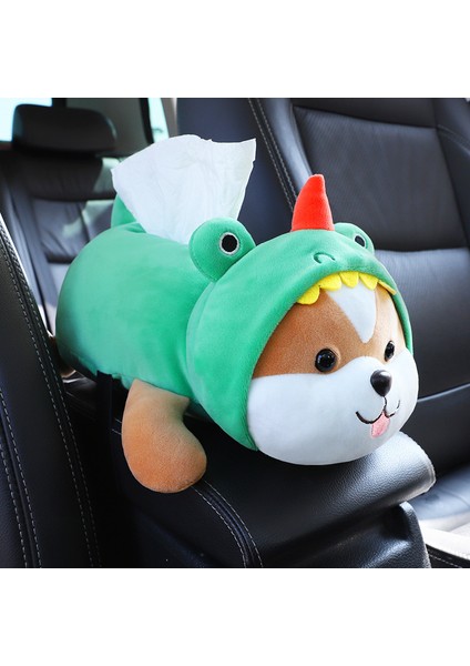 Araba Mendil Kutusu Kol Dayanağı Kutusu Kağıt Kutusu Araba Dekorasyon Malzemeleri (Yurt Dışından)