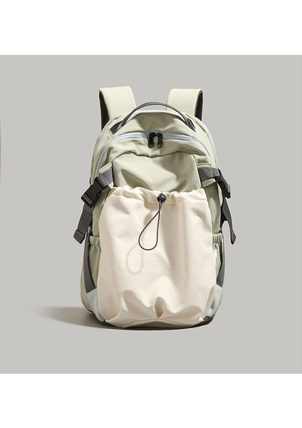 Moda Büyük Kapasiteli Hafif Sırt Çantası Ortaokul Lise Öğrencisi Okul Çantası Kısa Mesafe Seyahat Çantası (Yurt Dışından)