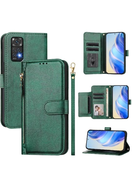 Xiaomi Redmi Note 11 4g/note 11S 4g Premium Fermuarlı Deri Çapraz Askılı Uzun Askılı Cüzdan Kılıf Kapaklı Kartlıklı (Yurt Dışından) indirimleri