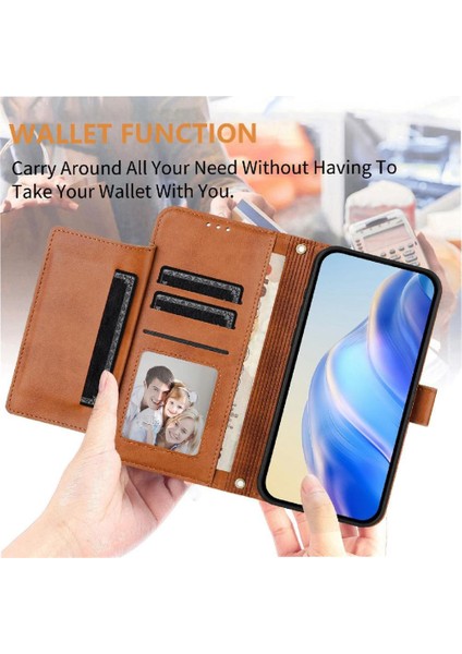 Infınıx Zero 30 5g Premium Fermuarlı Deri Çapraz Askılı Uzun Askılı Cüzdan Kılıf Kapaklı Kartlıklı (Yurt Dışından)