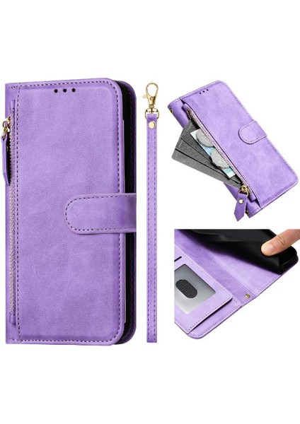 Oukitel C32 Premium Fermuarlı Deri Çapraz Askılı Uzun Askılı Cüzdan Kılıf Kapaklı Kartlıklı (Yurt Dışından) fırsatları