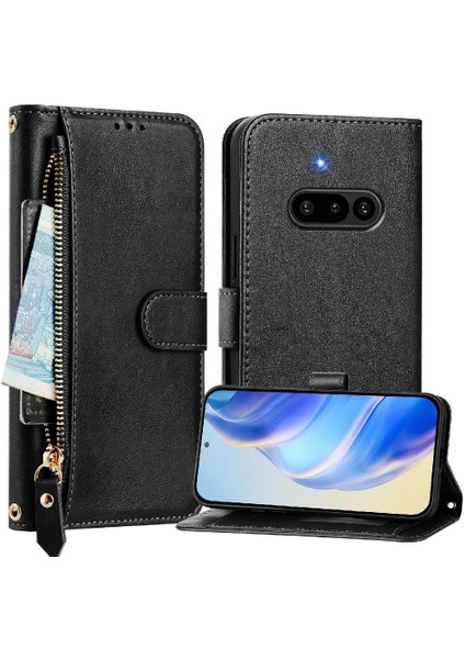 Nothing Phone 3A Premium Fermuarlı Deri Çapraz Askılı Uzun Askılı Cüzdan Kılıf Kapaklı Kartlıklı (Yurt Dışından) indirimleri
