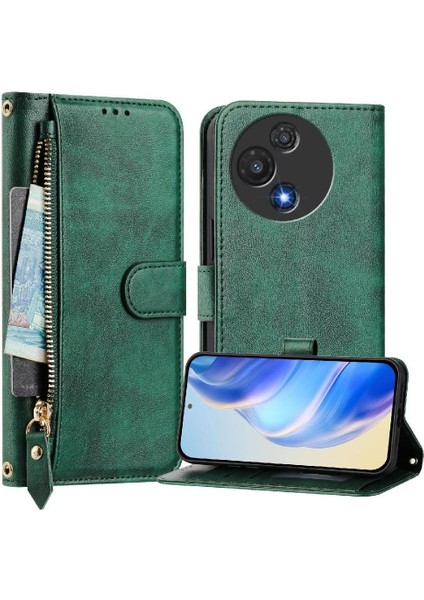 Tcl 60R Fermuar Pu Deri Manyetik Kart Tutucu Için Flip Case (Yurt Dışından) fırsatları