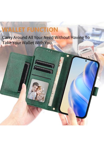 Tcl 503 Fermuar Kart Tutucu Pu Deri Manyetik Için Flip Case (Yurt Dışından) modelleri